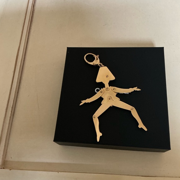 STUNNING 100% AUTHENTIC CHANEL LIMITED EDITION HOLIDAY HARLEQUIN BAG CHARM - Picture 4 of 16